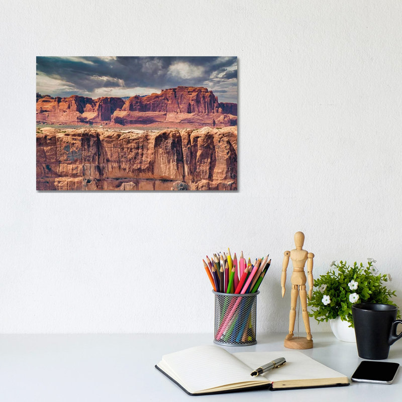 Desert Storm by Mark Paulda - Print on Canvas, Wrapped Canvas, 20.32cm H x 30.48cm W x 1.91cm D