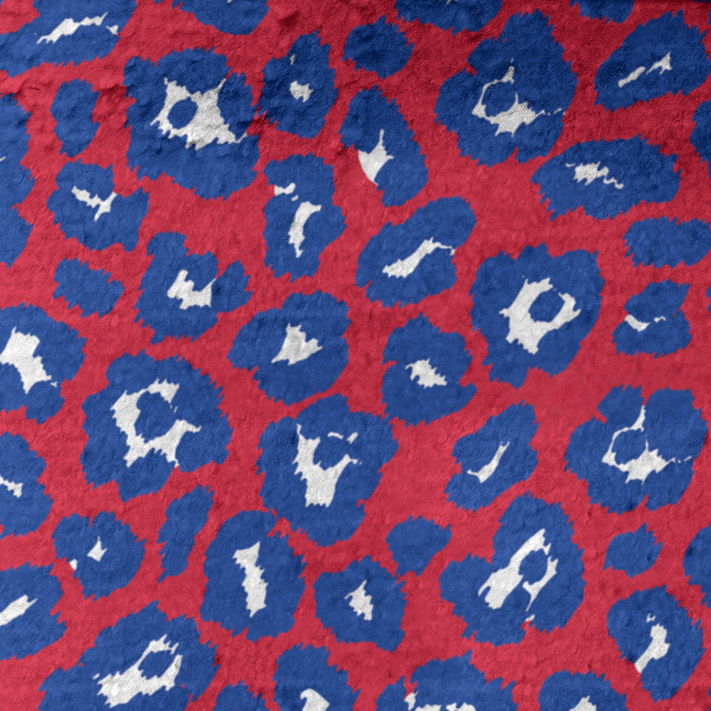 Everdene Bath Towel, Red/White/Blue, Microfiber