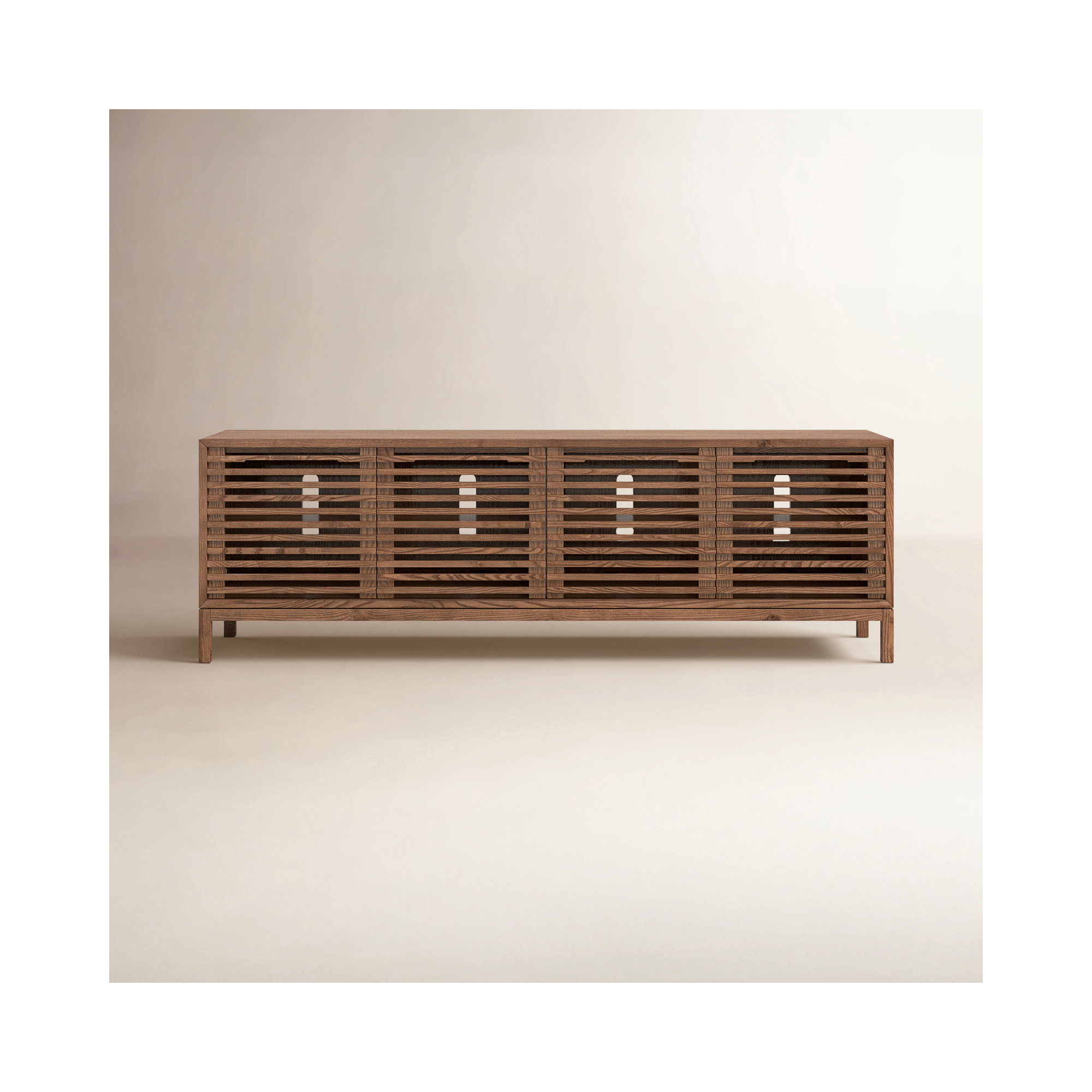 Finnian 78'' Media Console, Walnut