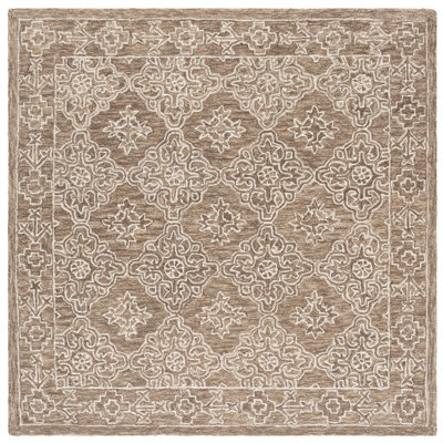 Martha Stewart 3860 Hand Tufted 85% Wool; 15% Cotton Damask Rug