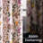 Fancy Hummingbird Patterned  Room Darkening Curtain,Rod Pocket Back Tab Floral Drapes,Set of 2-286680885-286370278