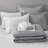 Camden Chambray Print Microfiber Comforter Set With Bed Sheets-99405262-99379819