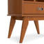Bibliothèque moderne Mid-Century Draper H 64 "avec tablettes réglables et pieds inclinés-175940145