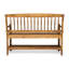 Banc Imperial avec détails fabriqués à la main, bois, banc, profondeur de siège 45,25 pouces-275201152
