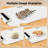 Electric Warming Tray - Portable Food Warmer With Time Moders Locking Function Adjustable Temperature Control Foldable Silicone Heating Tray