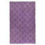 Tapis turc en laine fabriqué à la main à motif floral 5,3 x 8,6 pi