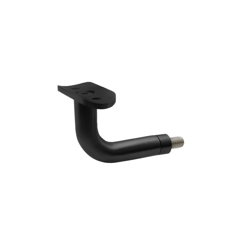FHC HB5PMB Brea Series Bracket Post Mounted Handrail Matte Black Finish