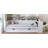 Wooden Twin Size Daybed With Storage Shelves, Multi-Functional Bed With Two Storage Drawers And  Study Desk-1645345120-1645345122