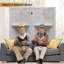 Cloison de séparation pliante en bois 67 po H 67 po Soild-145121505-145536503