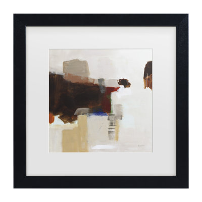 "Pamela Munger", rouille américaine, art encadré mat