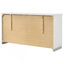 Commode 6 tiroirs ultrabrillante