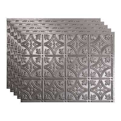 FASÄDE Traditional Style/Pattern 1 Decorative Vinyl Backsplash 15 sq ft Kit