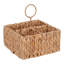 Beachcrest Home Yareli Water Hyacinth Decorative Basket