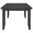Dexter Grey And Dark Grey 6-Piece Rectangular Dining Set