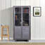 Armoire en bois massif Rickey, 36 x 16 x 77