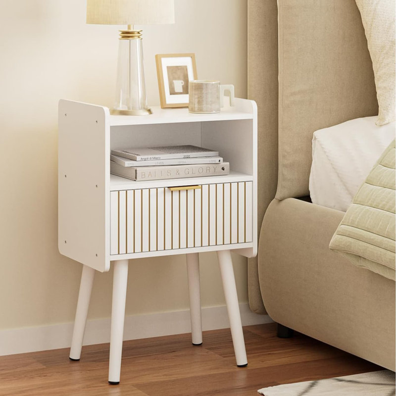 Guillory 40 cm W Bedside Table