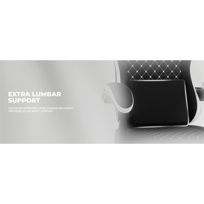 Rebrilliant Fabric Gaming Chair