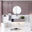 Miroir rond moderne en aluminium-1334542890-1334542886