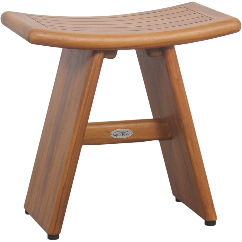 Banc de douche en teck Asia-Bjon