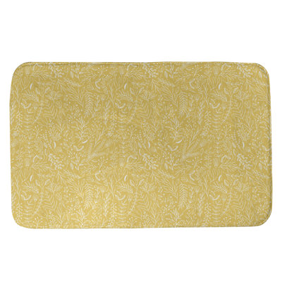 Tapis pour salle de bain floral ditsy Leffel
