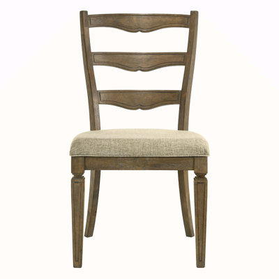 Side Chair With Ladder Back