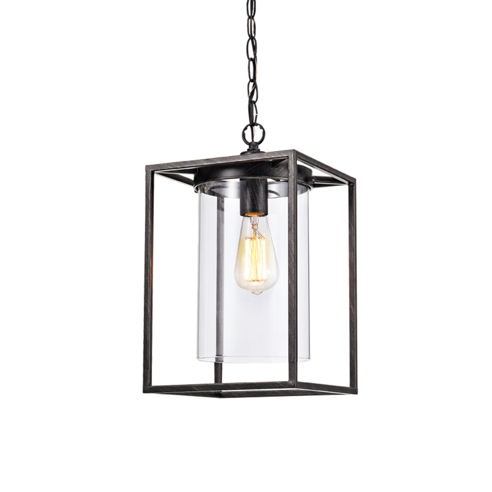 Valenzuela 1 - Light Black/Clear/Black Sweep Coffee Pendant Mercury Row®