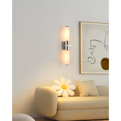 Lampes à miroir 2 lumières Hurlie: options de suspension horizontale et verticale pour les couloirs, les chambres et les salles de bain