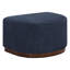 Fauteuil demi-tonneau pivotant avec repose-pieds Bennett-2024460780
