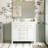 36" Bathroom Vanity with Ceramic Sink Combo Set