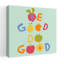 «Be Good Do Good Fruit», art mural coloré