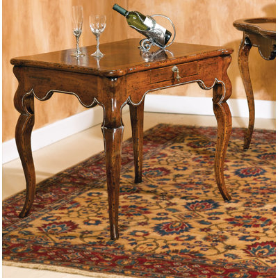 34" Solid Wood Console Table
