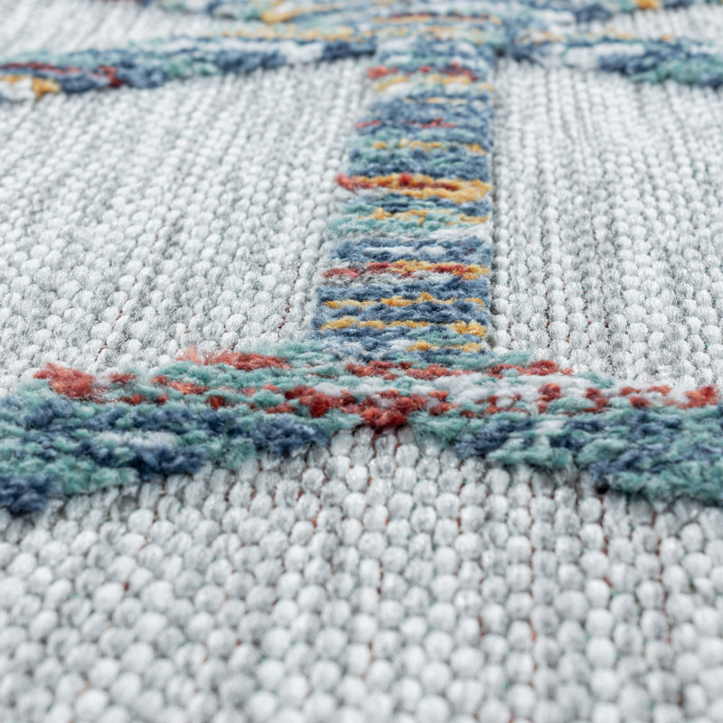 Cateline Geometric Indoor / Outdoor Area Rug, Rectangle 240 x 340cm