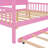Yajaira Solid Wood Platform Bed House Bed with Trundle,Kids Bed with Shelf-1813543989-1843795590