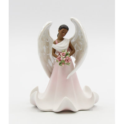Figurine d'ange afro-américain
