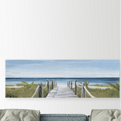 " Beach Walkway " Painting Print