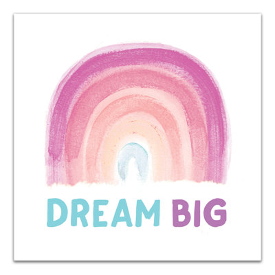 Art sur toile arc-en-ciel Malchow Dream