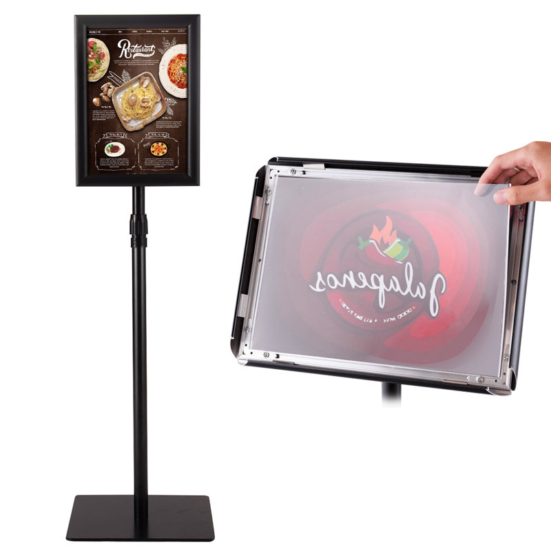 A4 Poster Stand, Black