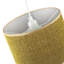 18cm H Fabric Drum Lamp Shade ( No Direct Attachment Method ) in Gold