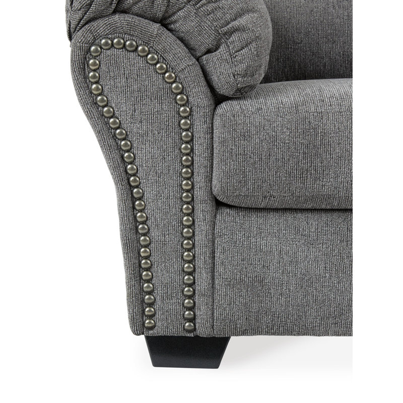 Holmer Upholstered 61 " Polyester Blend Loveseat
