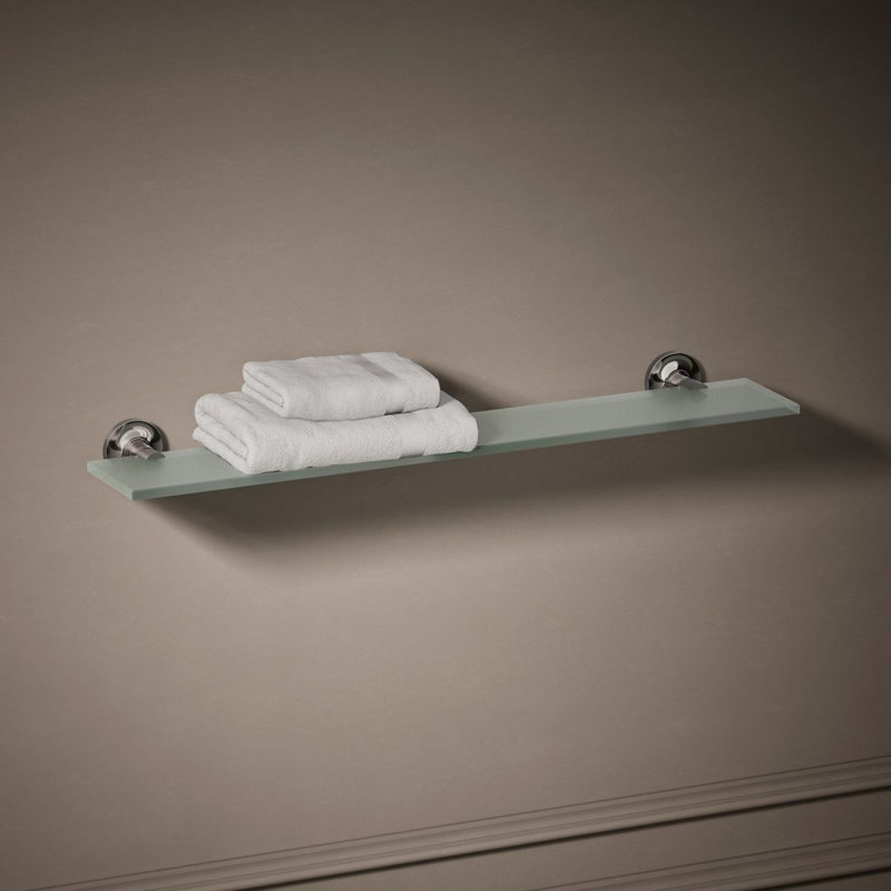 Purist® Recessed Wall SHelf, Silver