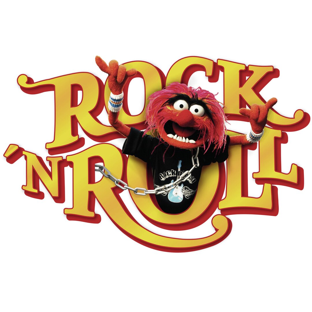 Wandaufkleber Muppets Tier Rock'n Roll