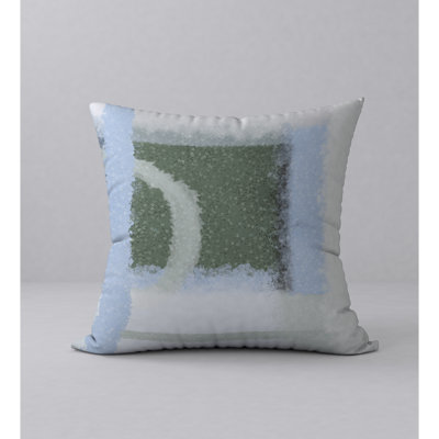 Abstract Reversible Throw Pillow