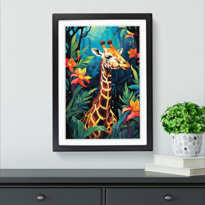 Jungle Pop Art - Framed Print
