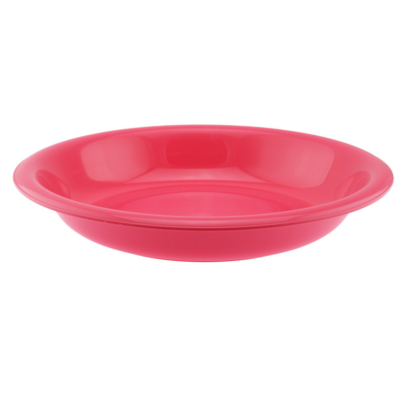 Assiette plate incassable 8 po Ardijana, Rose