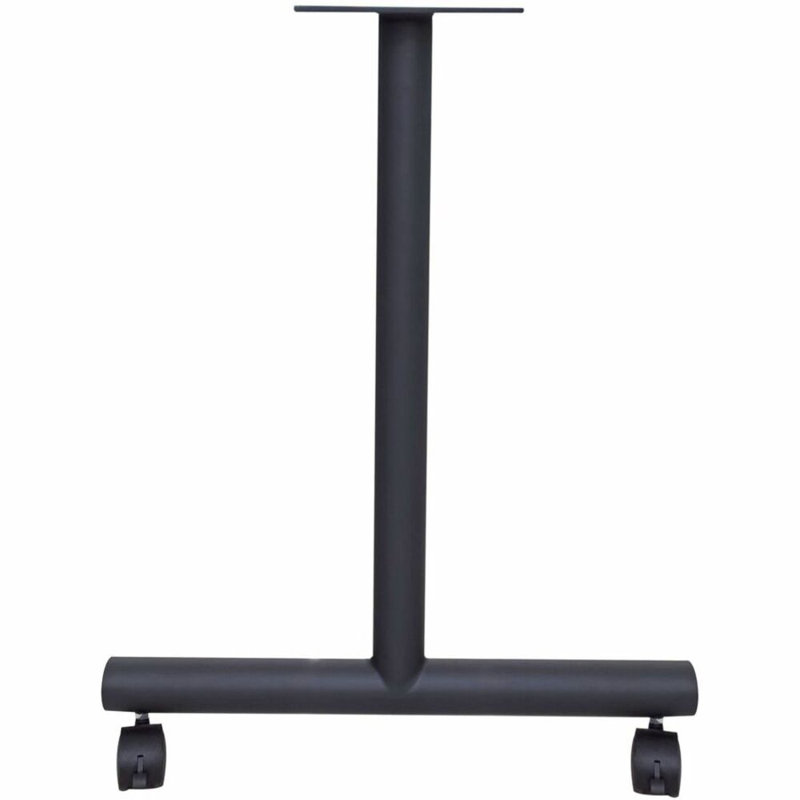 Base de table de formation, Noir, noir, noir, noir, H 28,50 po x l 5 po x P 22 po