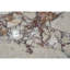 Table d'appoint en marbre naturel rose, tons terreux et variations de couleurs, fin hexagonal de 16 cm x 40 cm, motifs de pierre uniques, finition polie, hauteur