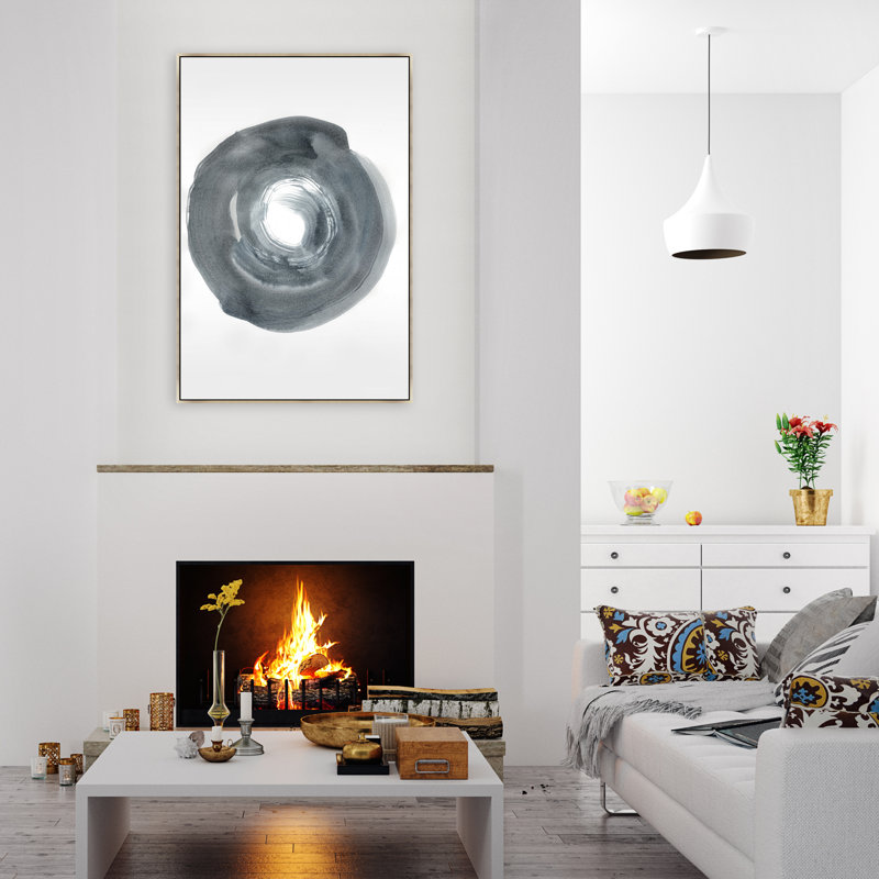 «Esoteric VI» par Jacob Lincoln - Reproduction d'art sur toile encadrée, H 61,5 po x l 41,5 po x P 1,5 po