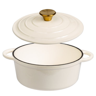 Cocotte ronde en fonte émaillée Lexi Home