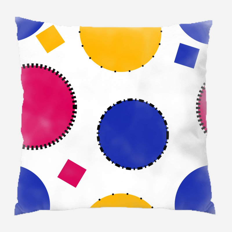 Coussin décoratif circulaire Dinkins, Intérieur