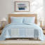 Ensemble de courtepointe en microfibre délavée 3 pièces Swift Home-1265125657-1265117157